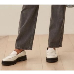 REFORMATION AGNES CROC CHUNKY LOAFER